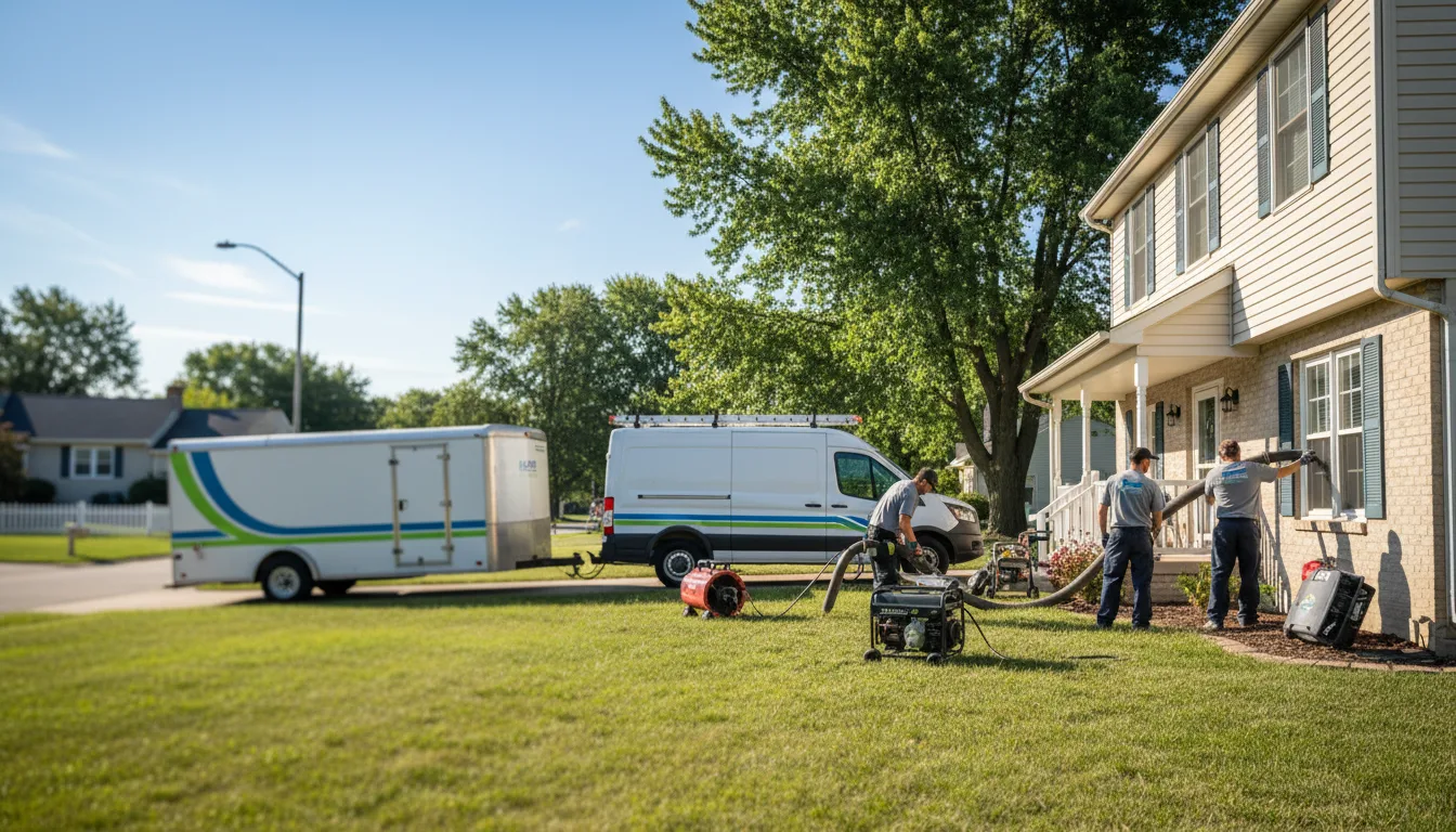 Flooded Basement Restoration And Cleanup With Repair in Minnetonka, MN near me